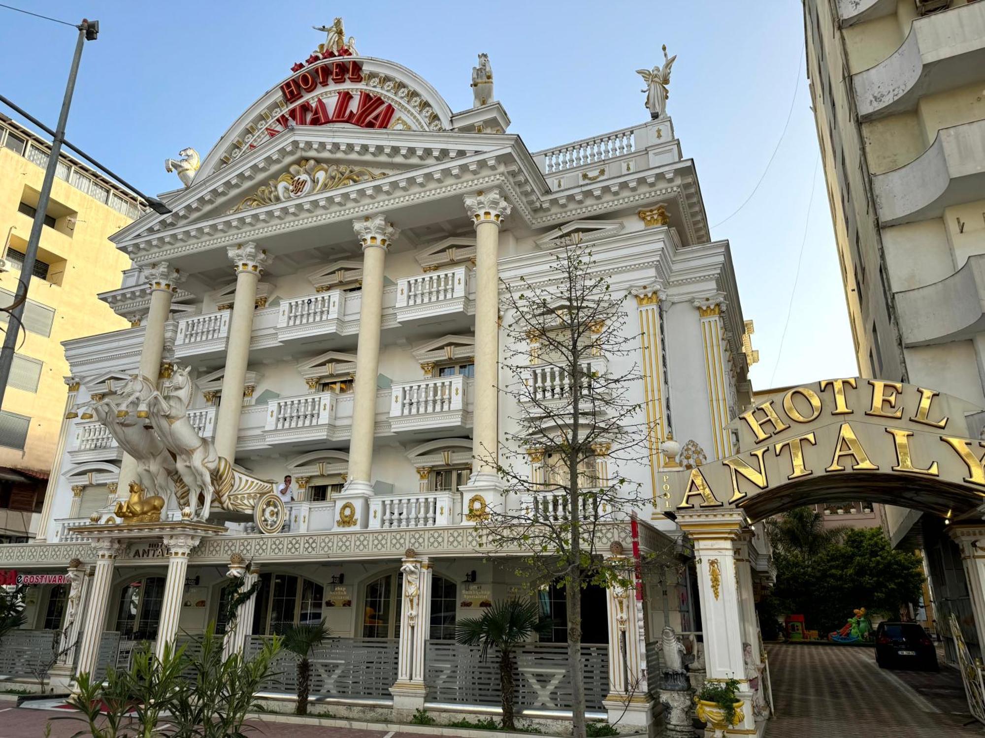Hotel Antalya - Beach Durrës Esterno foto